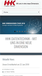 Mobile Screenshot of hhk.de